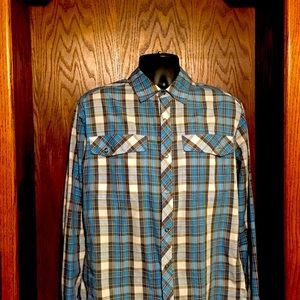 L.L. Bean Traditional Fit 2 Pocket Plaid Shirt